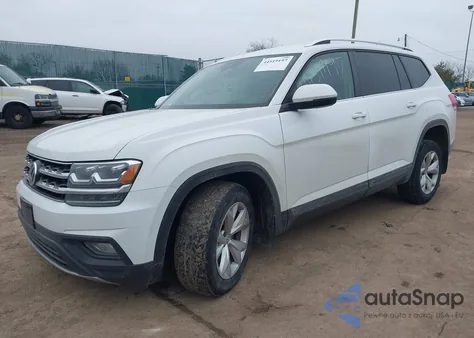 2018 Volkswagen Atlas 3.6L V6 Se/3.6L V6 Se W/Technology из США, поврежденный, VIN 1V2LR2CA4JC520364